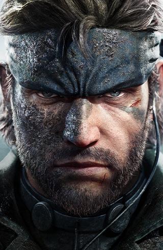 Metal Gear Social Media - Solid Snake from the Metal Gear Solid series looking directly forward